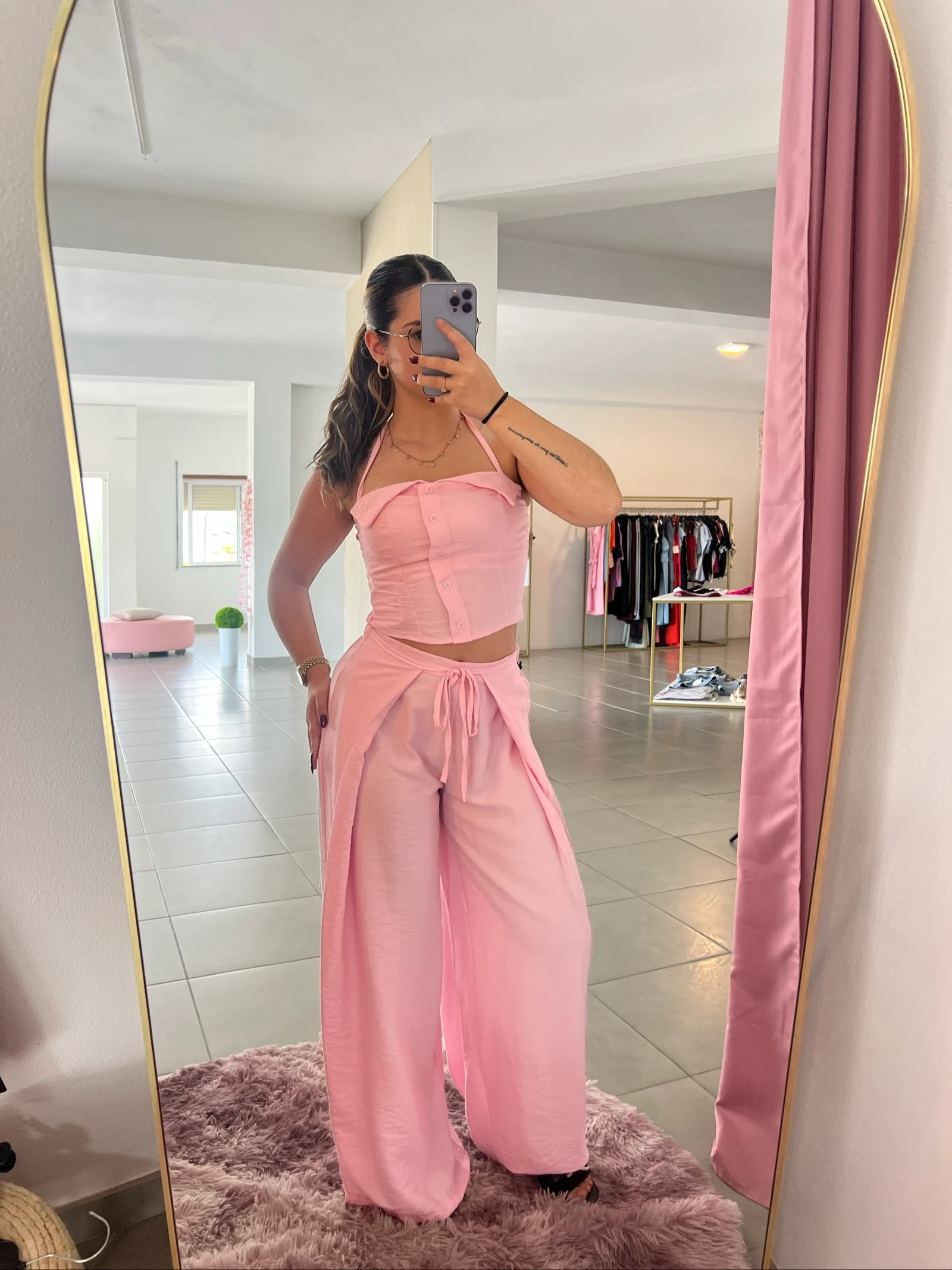 🌸 Conjunto rosa de 2 peças – Tamanho único 🌸 – photo 2